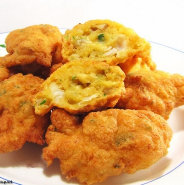 Buñuelos de bacalao